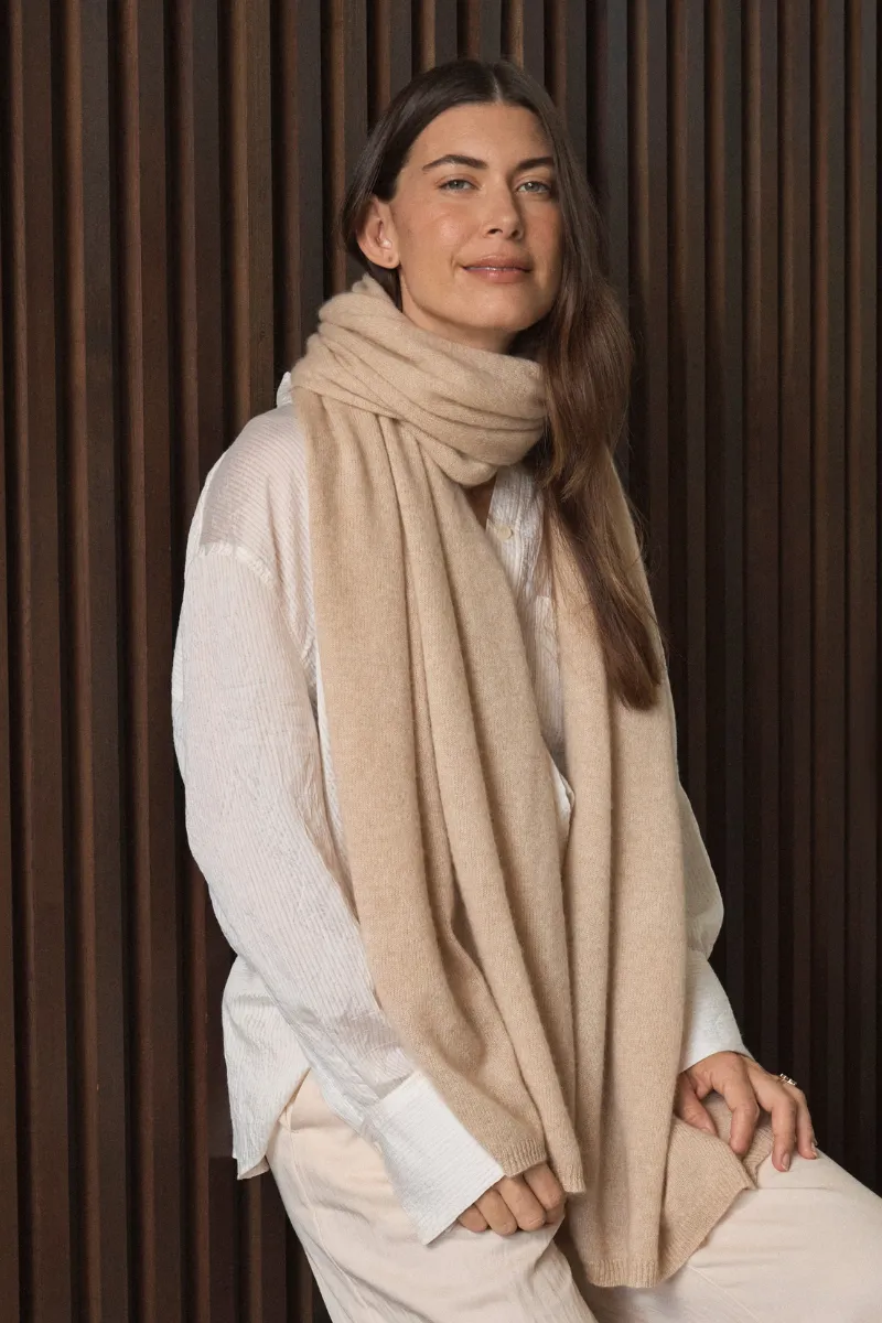 Cashmere Oat Neutral Wrap
