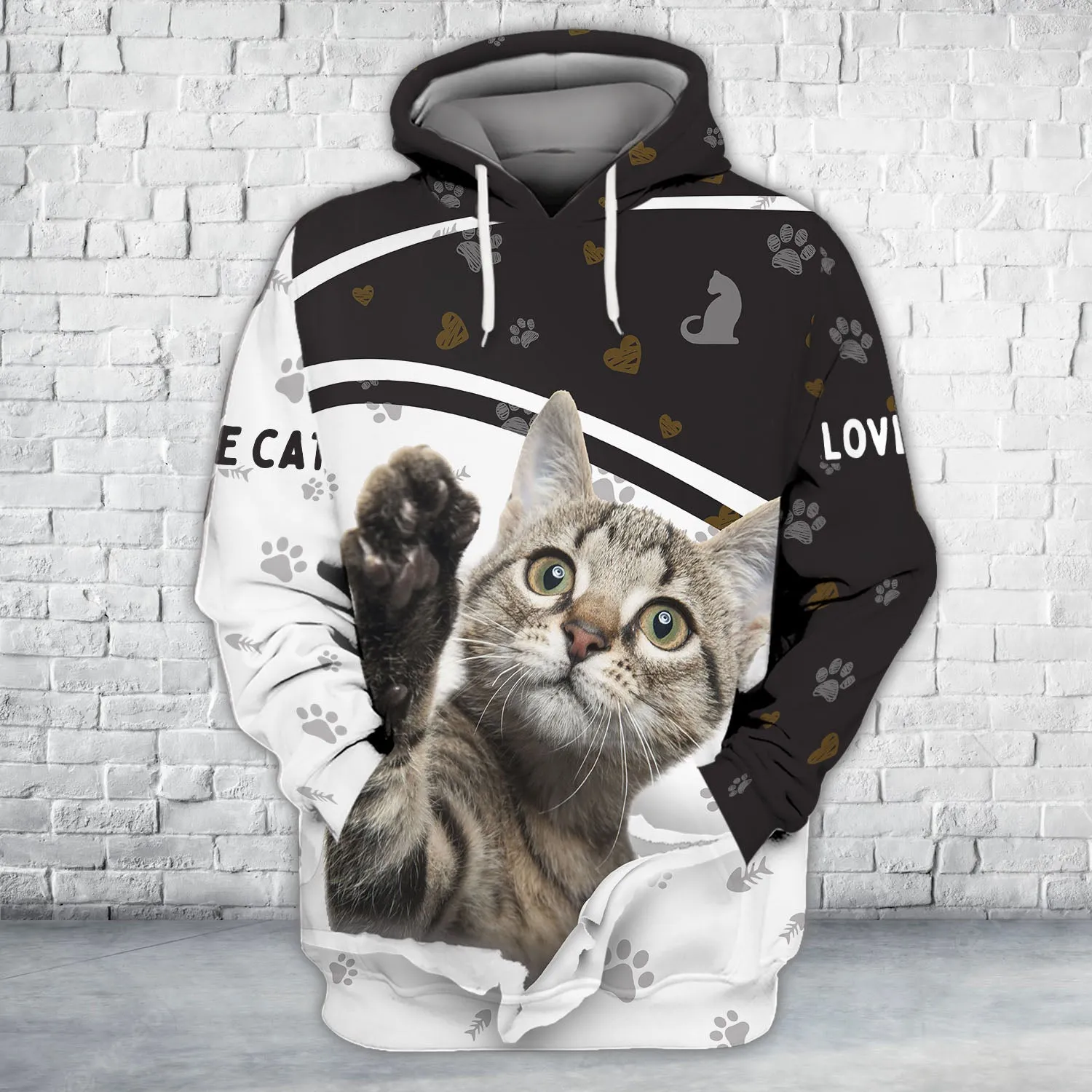 Cat 3D Full Print Shirts Cats Shirts