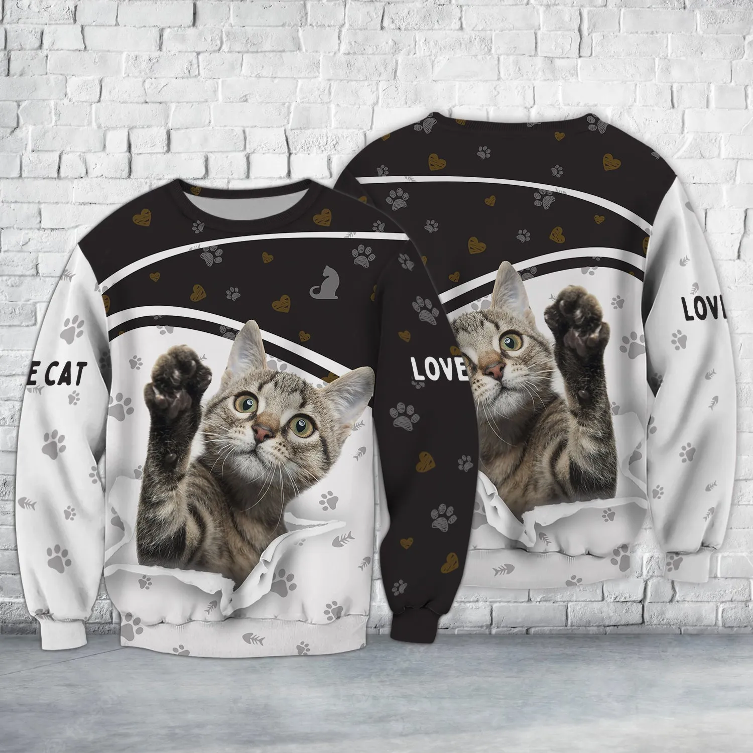 Cat 3D Full Print Shirts Cats Shirts