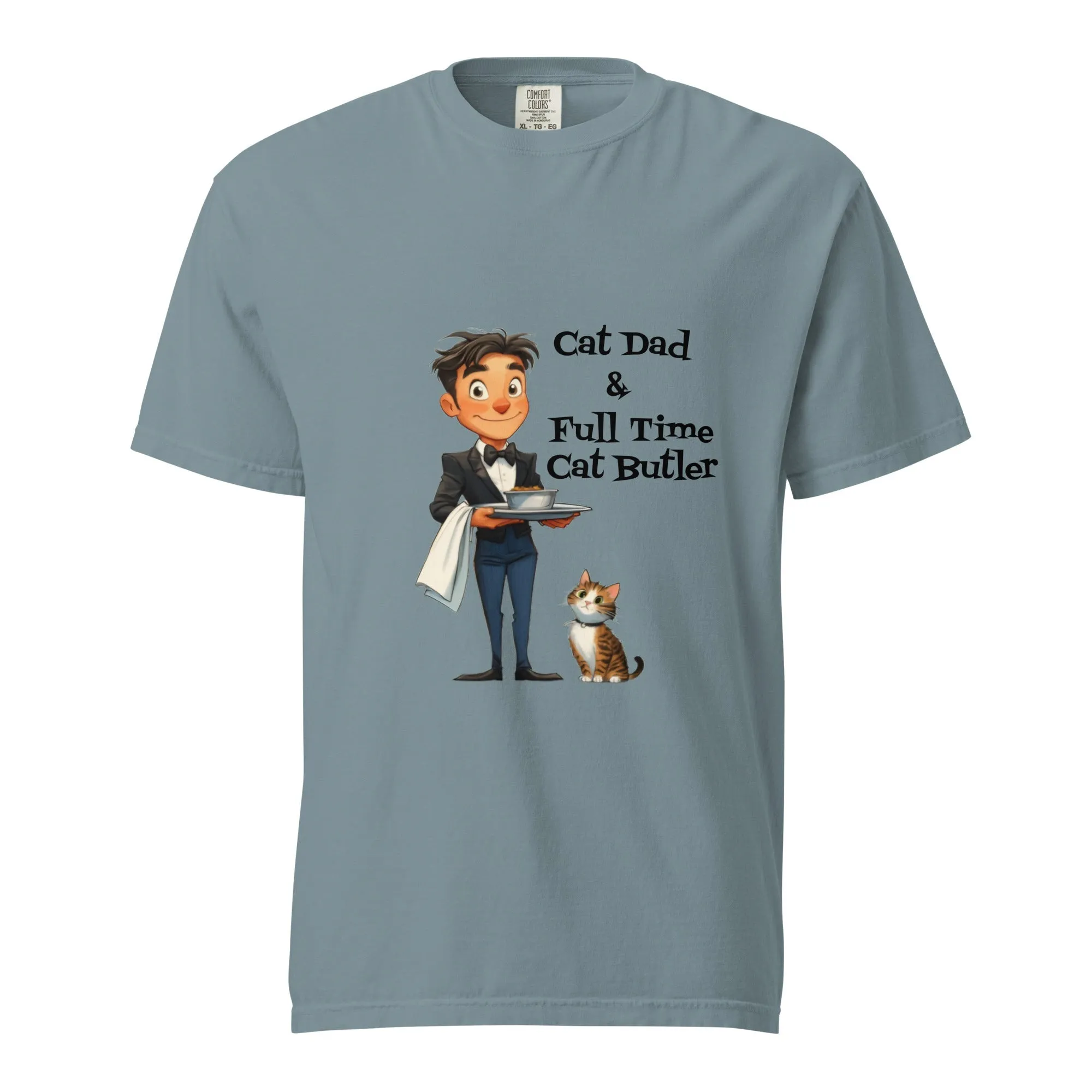 Cat Dad Men's Heavyweight T-shirt