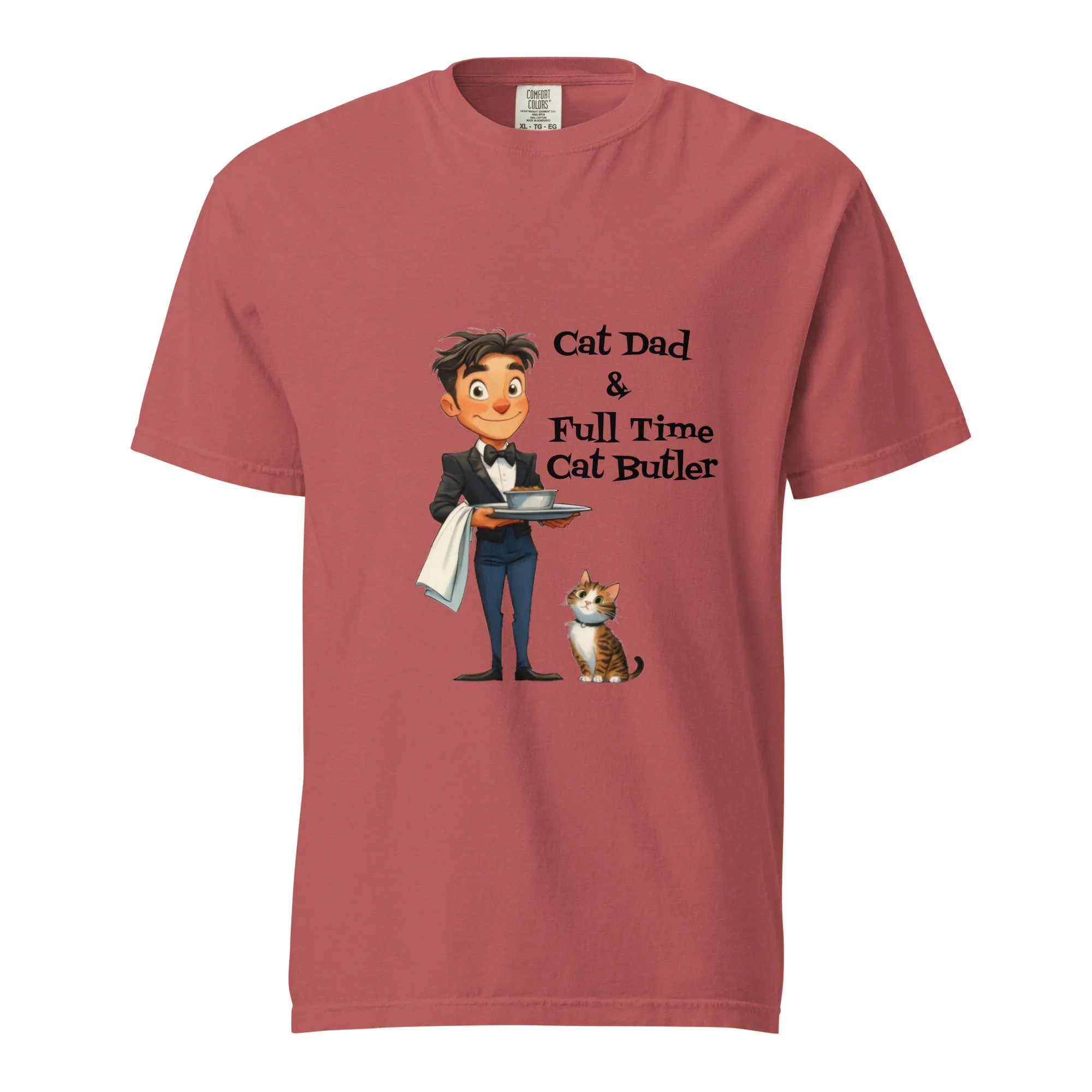 Cat Dad Men's Heavyweight T-shirt