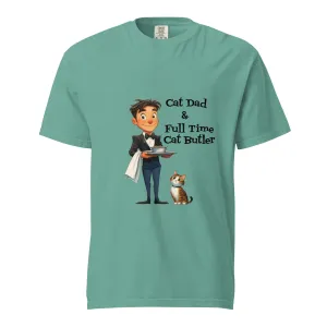 Cat Dad Men's Heavyweight T-shirt