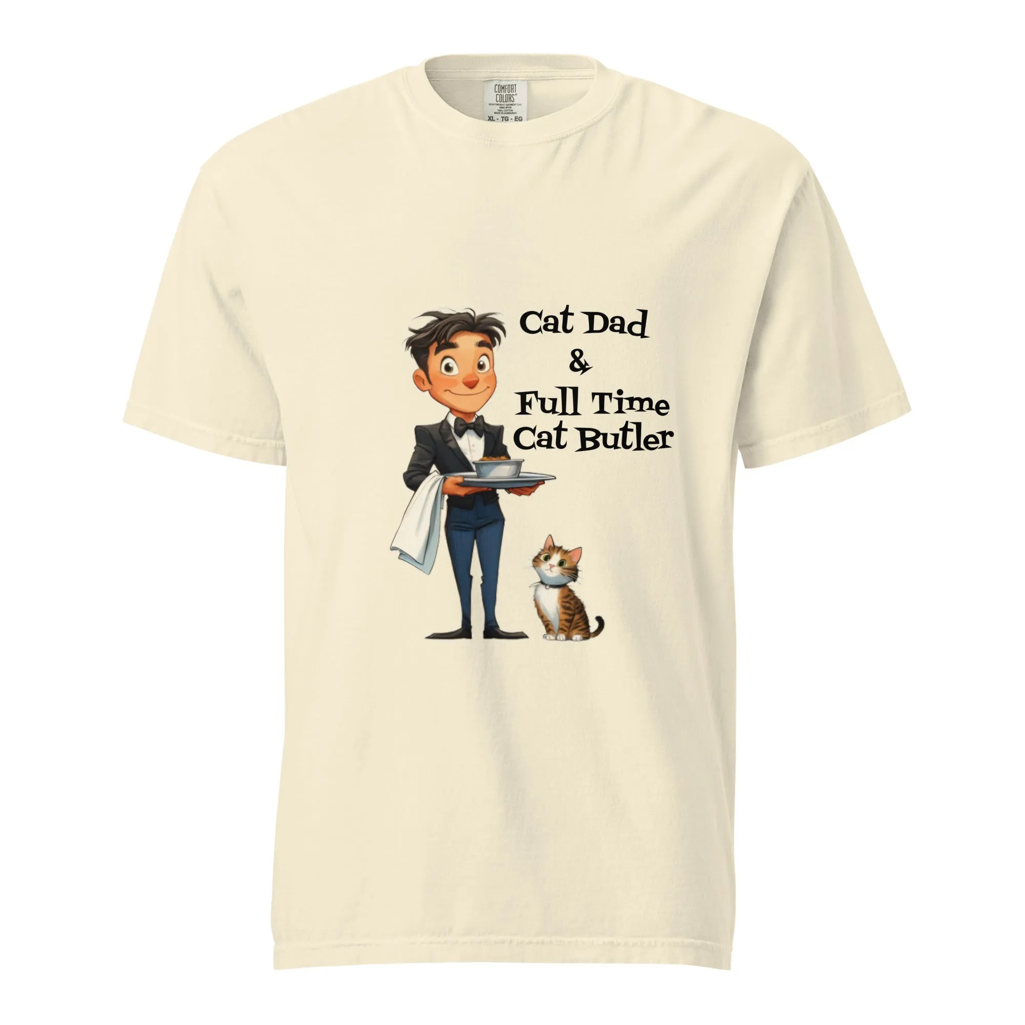 Cat Dad Men's Heavyweight T-shirt