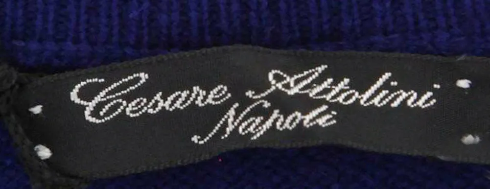 Cesare Attolini Blue Sweater