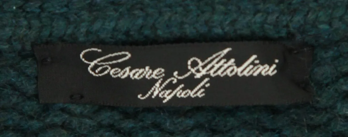 Cesare Attolini Dark Green Sweater