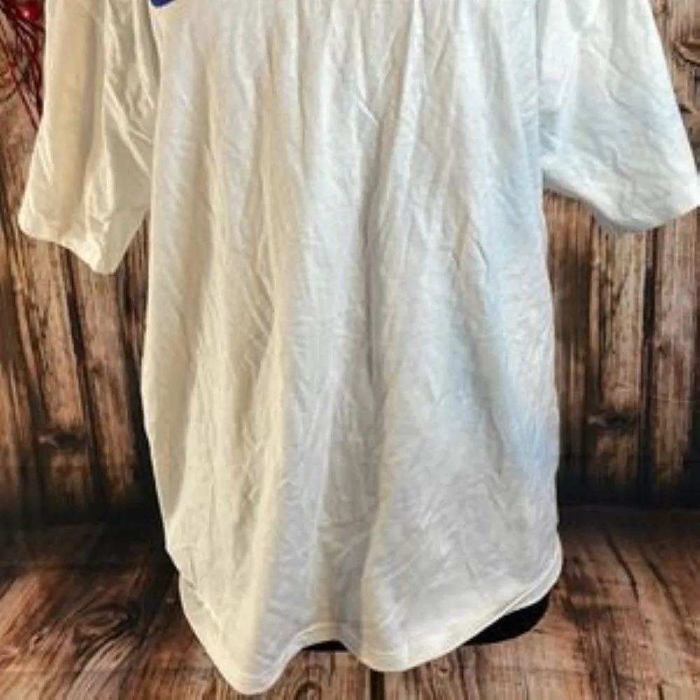 Champion Men's Classic Jersey Graphic T-Shirt, White Script, Large
