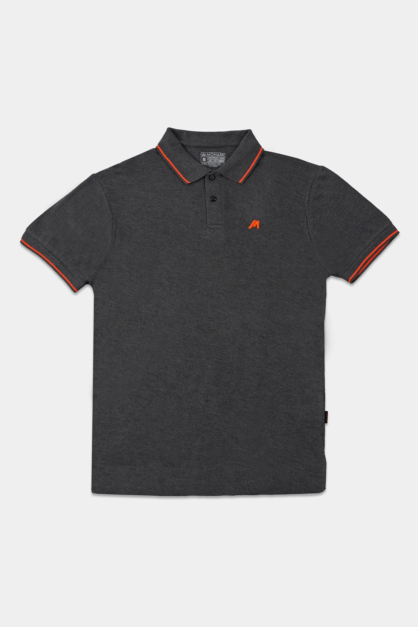 CHARCOAL GREY POLO SHIRT
