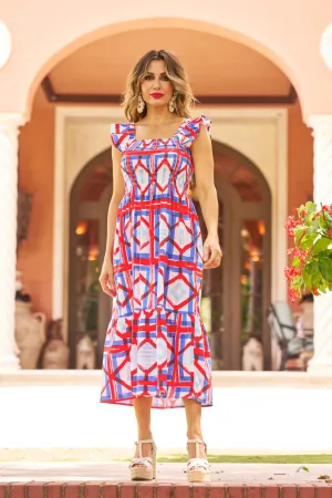 Charlotte Dress in Liberty Picnic