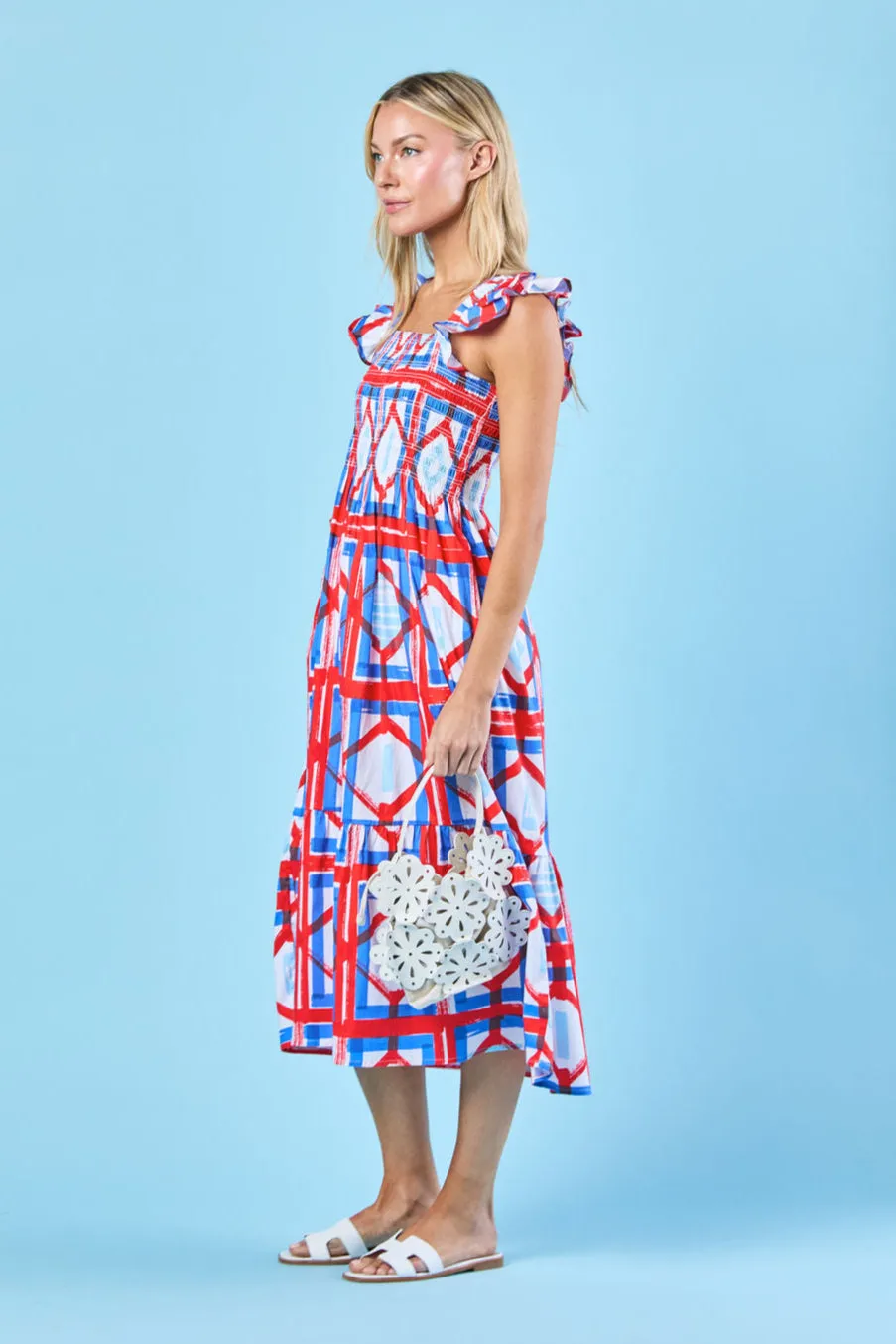 Charlotte Dress in Liberty Picnic
