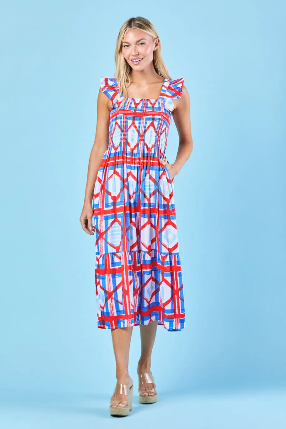 Charlotte Dress in Liberty Picnic
