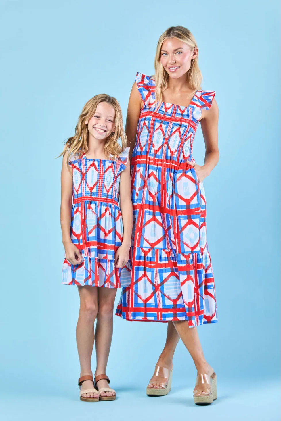 Charlotte Dress in Liberty Picnic