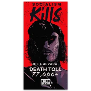 Che Guevara: Socialism Kills Sticker