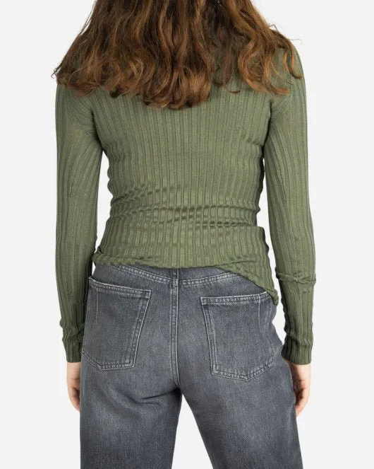 Chelsea Knit Top - Light Green