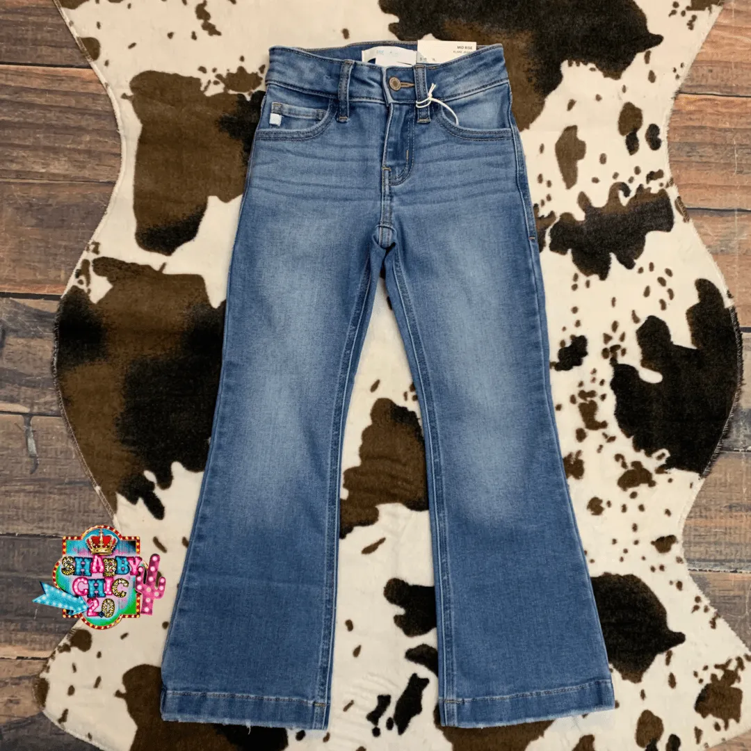 Children's Mid Rise Flare Jeans