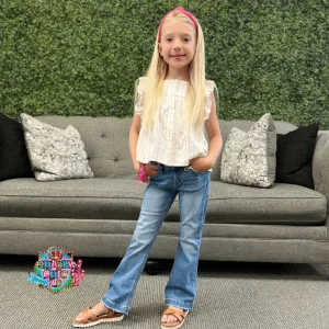 Children's Mid Rise Flare Jeans