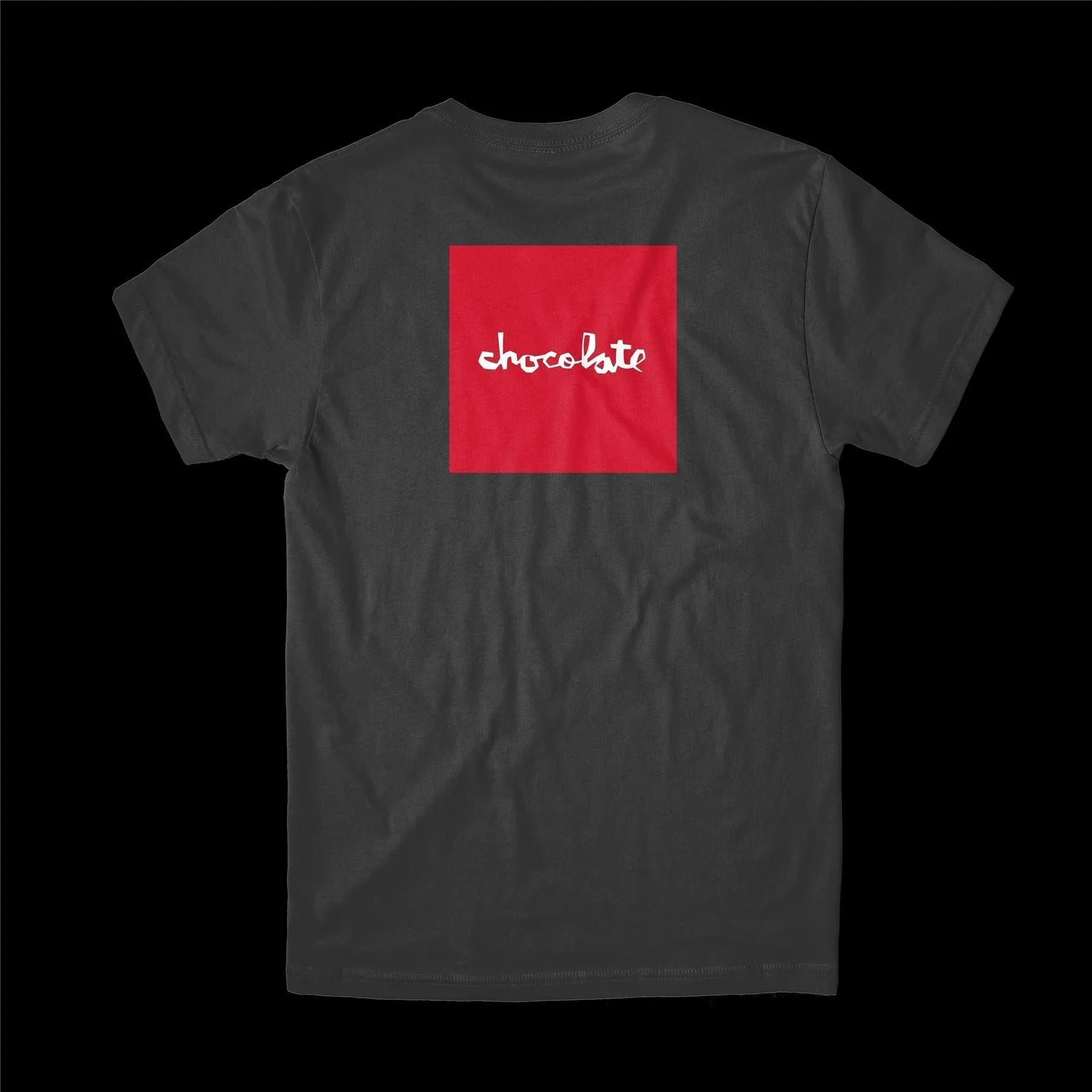 Chocolate Red Square Comfort Tee Graphite