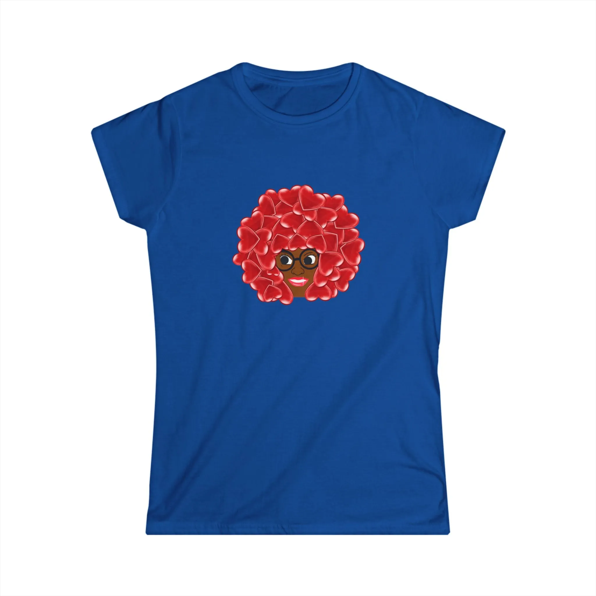 Chocolate RedHead - Lady Tee Hearts