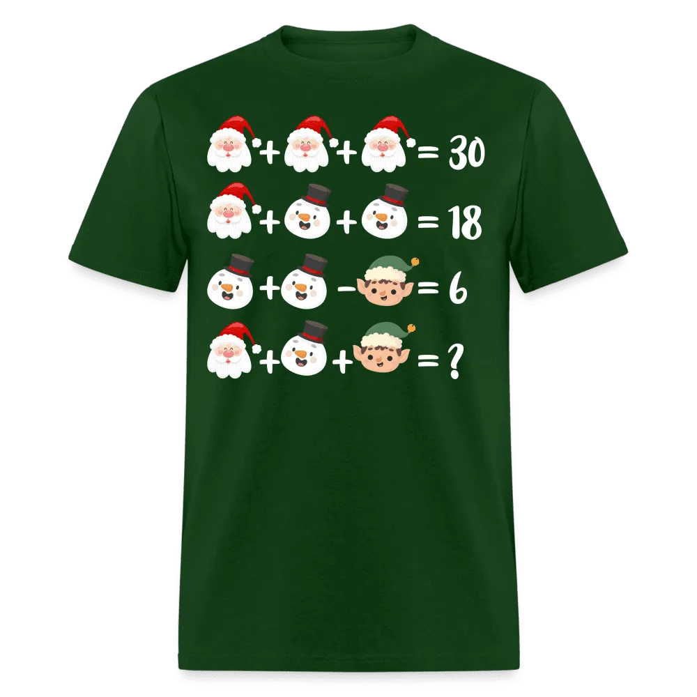 Christmas - Math Christmas - Family Shirts Men, Woman Christmas T Shirts