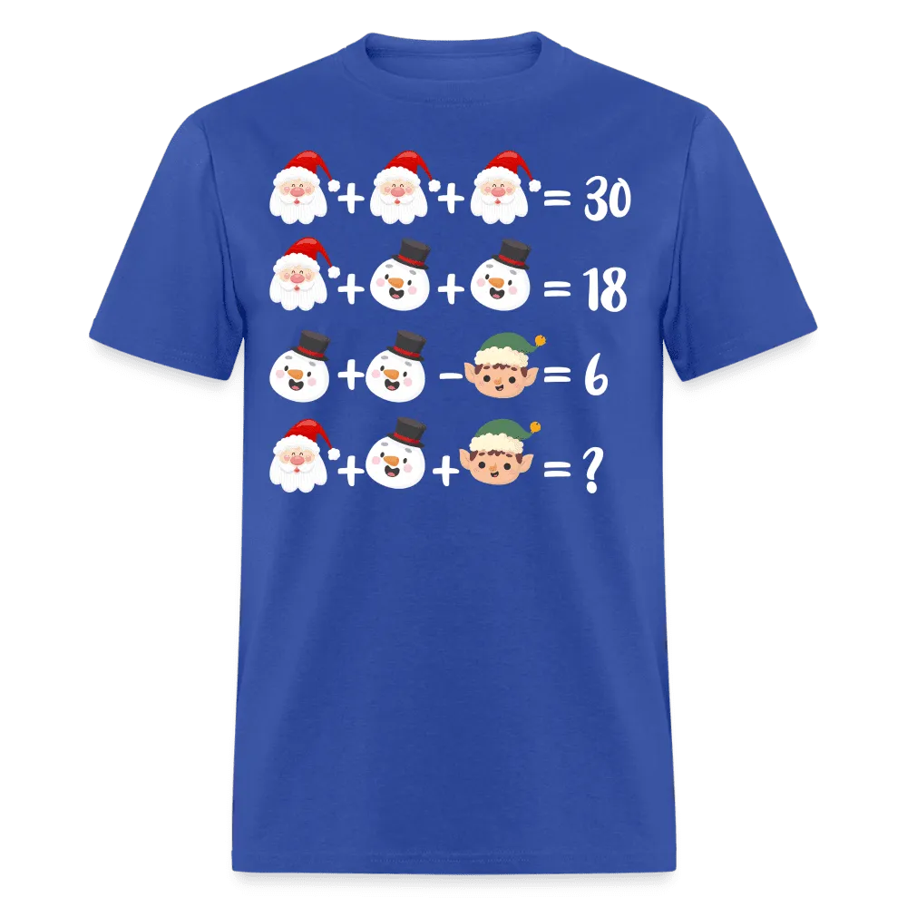 Christmas - Math Christmas - Family Shirts Men, Woman Christmas T Shirts
