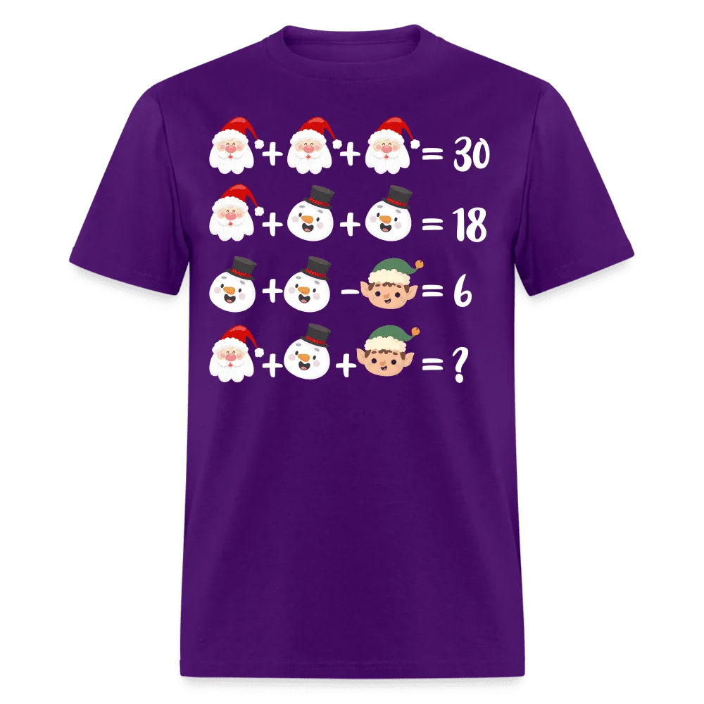 Christmas - Math Christmas - Family Shirts Men, Woman Christmas T Shirts