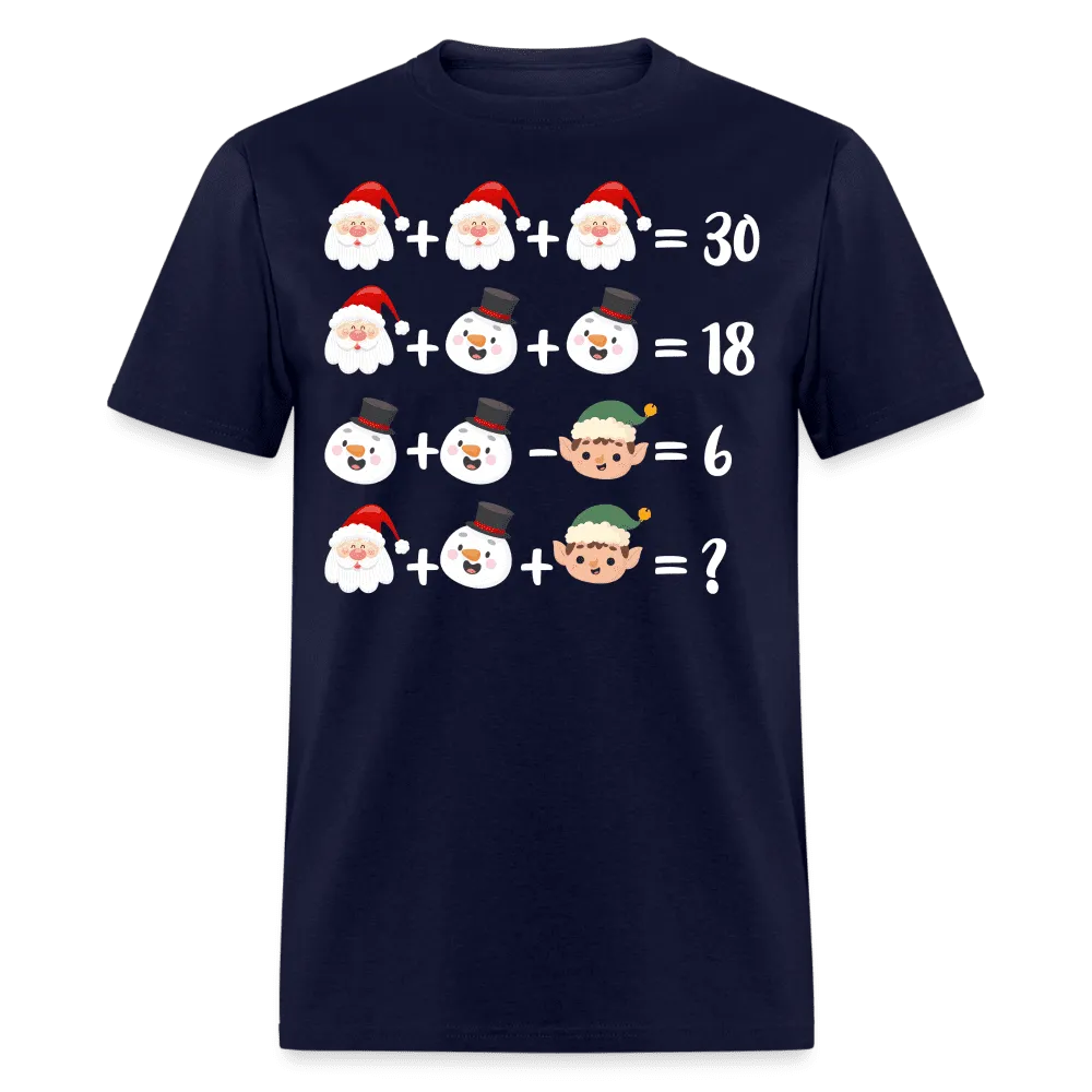 Christmas - Math Christmas - Family Shirts Men, Woman Christmas T Shirts