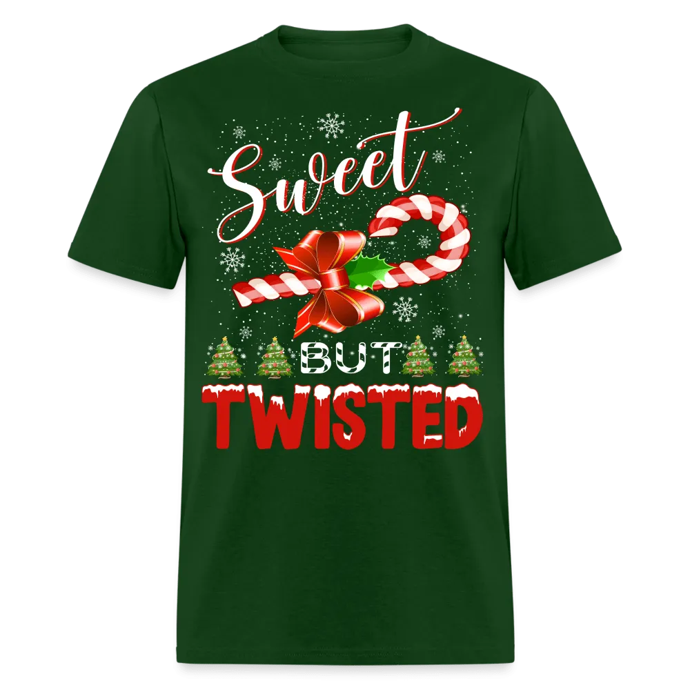 Christmas - Sweet But Twisted - Family Shirts Men, Woman Christmas T Shirts