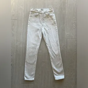 Citizens of Humanity Light Gray Olivia High Rise Slim Ankle Jeans Size 24