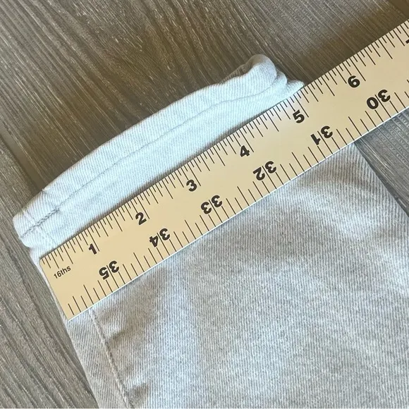 Citizens of Humanity Light Gray Olivia High Rise Slim Ankle Jeans Size 24