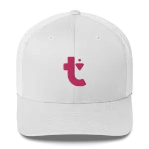classic trucker hat (pink t)