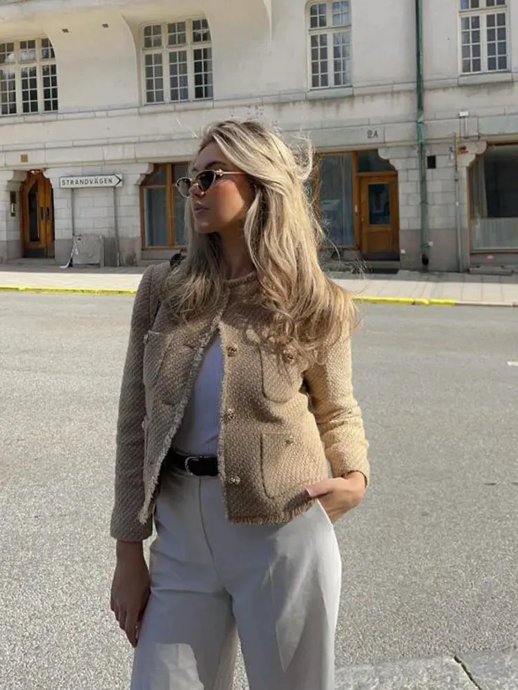 Classic Tweed Jacket | Tailored & Elegant | Timeless Chic