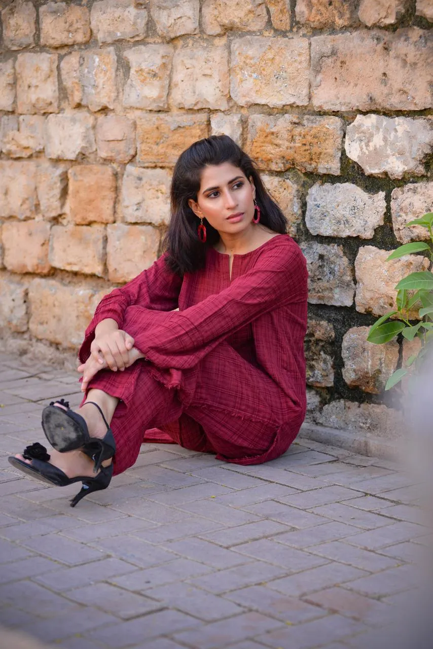 Co Ord Suits Boom Plain Brown