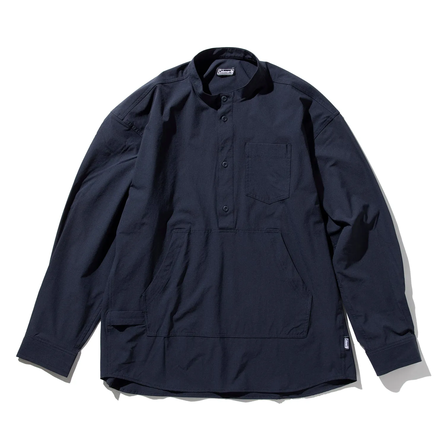 Coleman | コールマン　Begin別注 Rip Stop Band Collar P/O Shirts