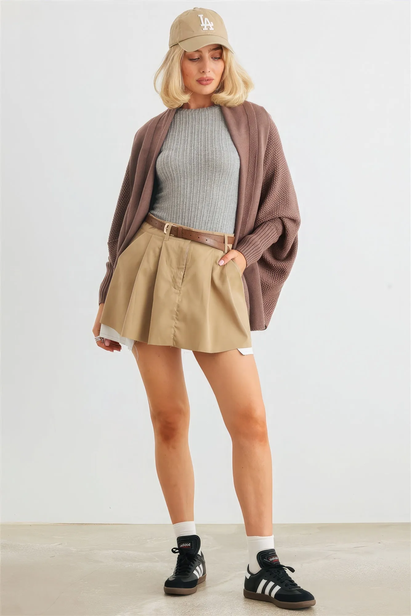 Comfort Batwing Open Front Cardigan