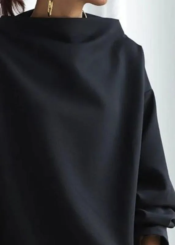 Contemporary Chic Oversized Women's Sweater - Minimalist Style