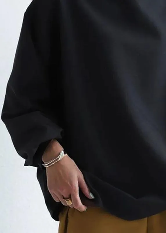 Contemporary Chic Oversized Women's Sweater - Minimalist Style