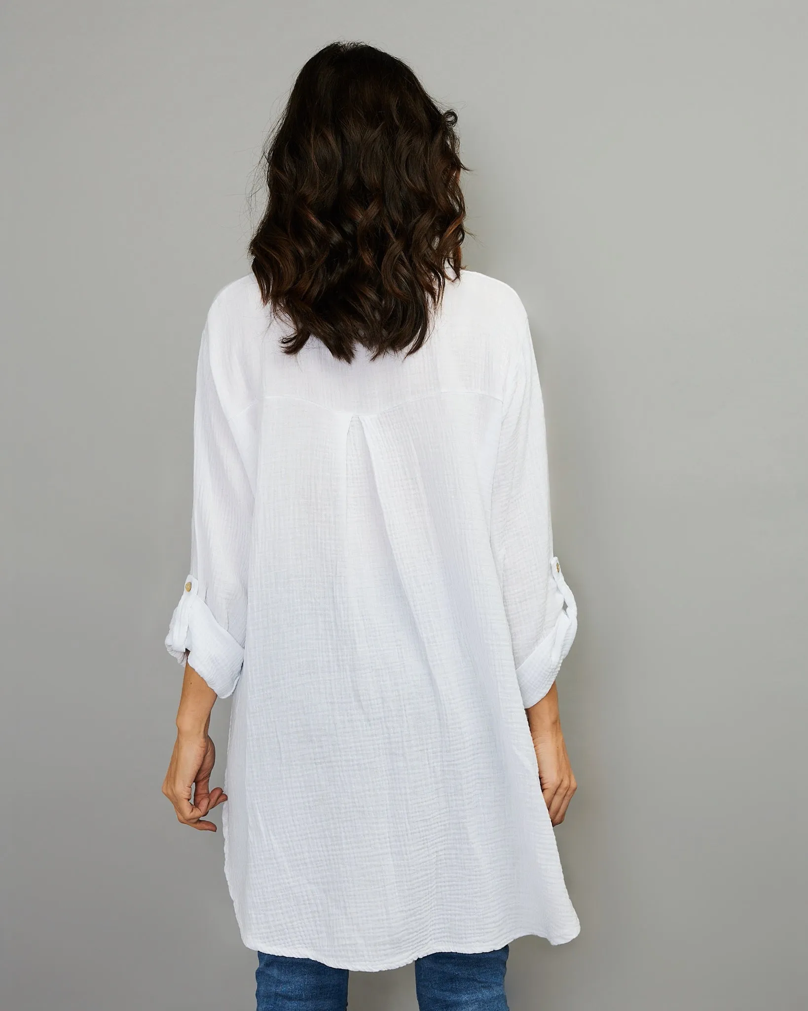 Cotton Shirt Dress