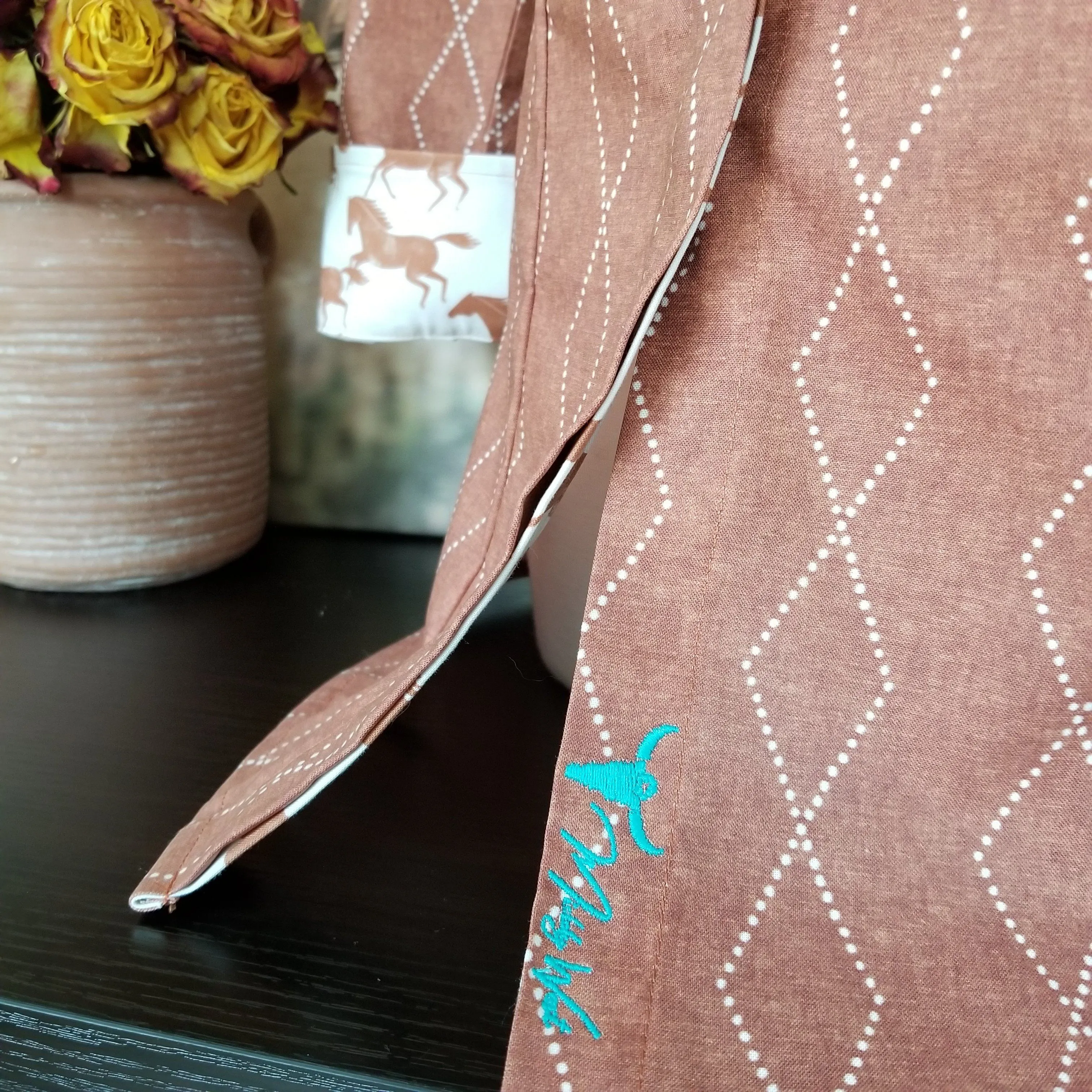 COTY TUNIC IN CHESTNUT