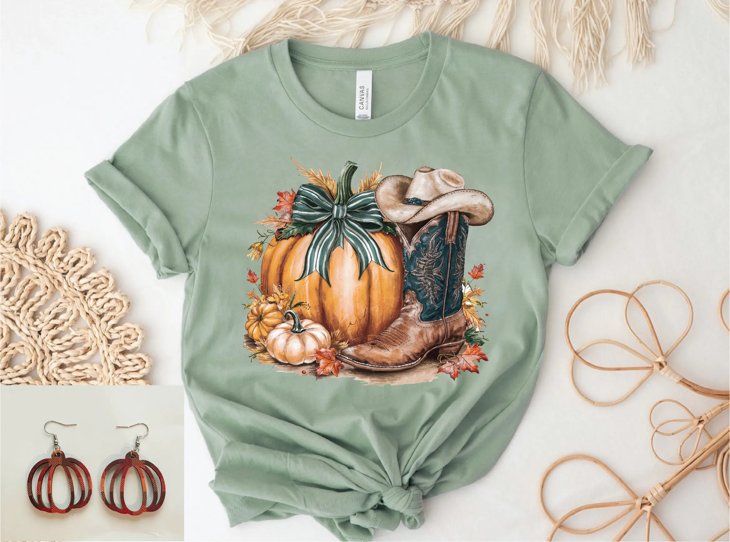 Cowboy Pumpkin