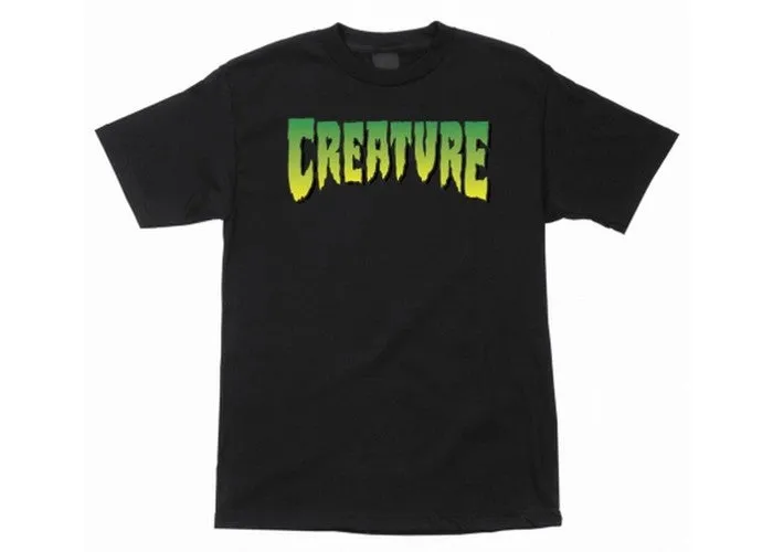Creature Logo T-Shirt Black