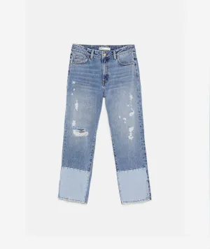 Cropped Jeans