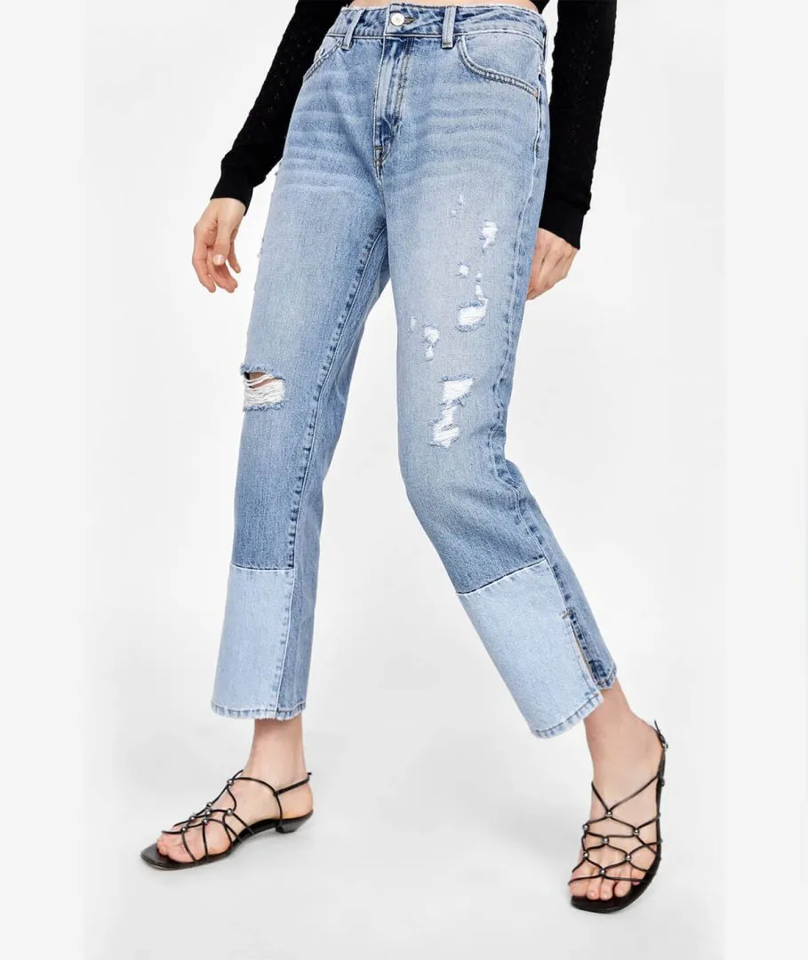 Cropped Jeans