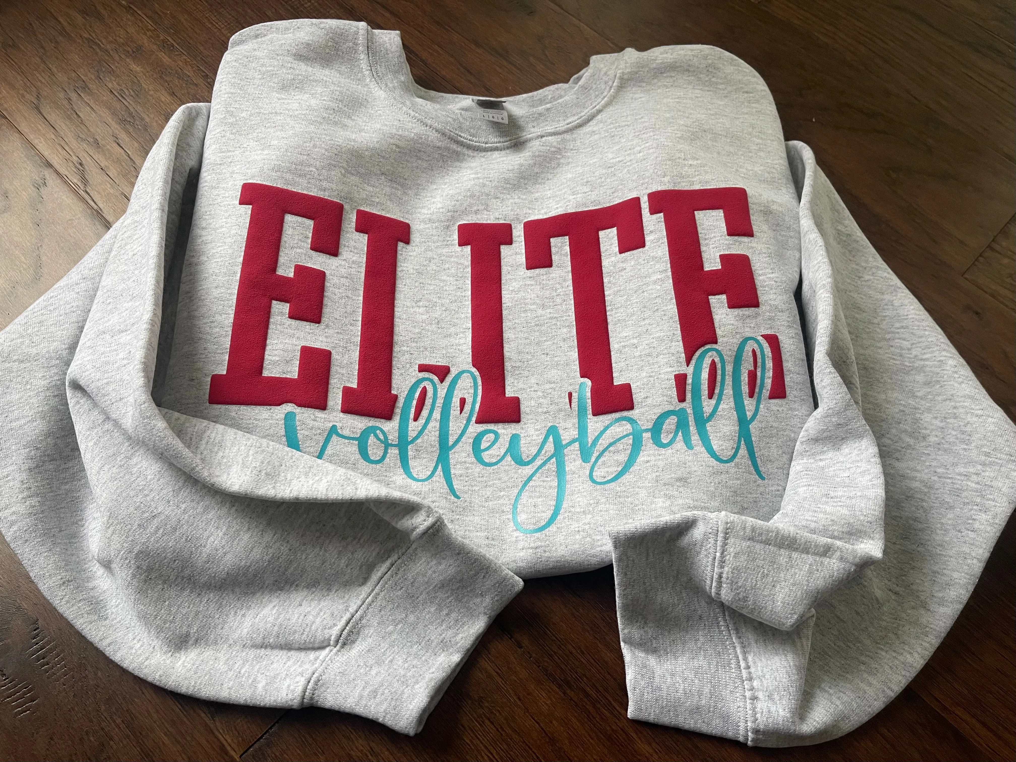 Custom Layered Puff Sweatshirt