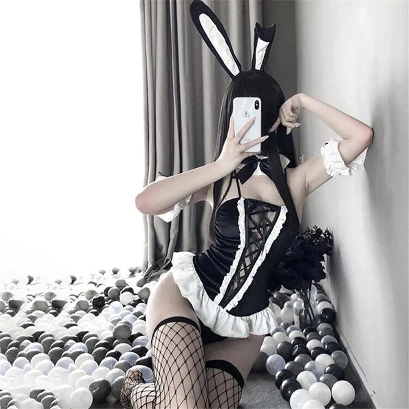 CUTE BUNNY GIRL LINGERIE UNIFORM SET UB3436