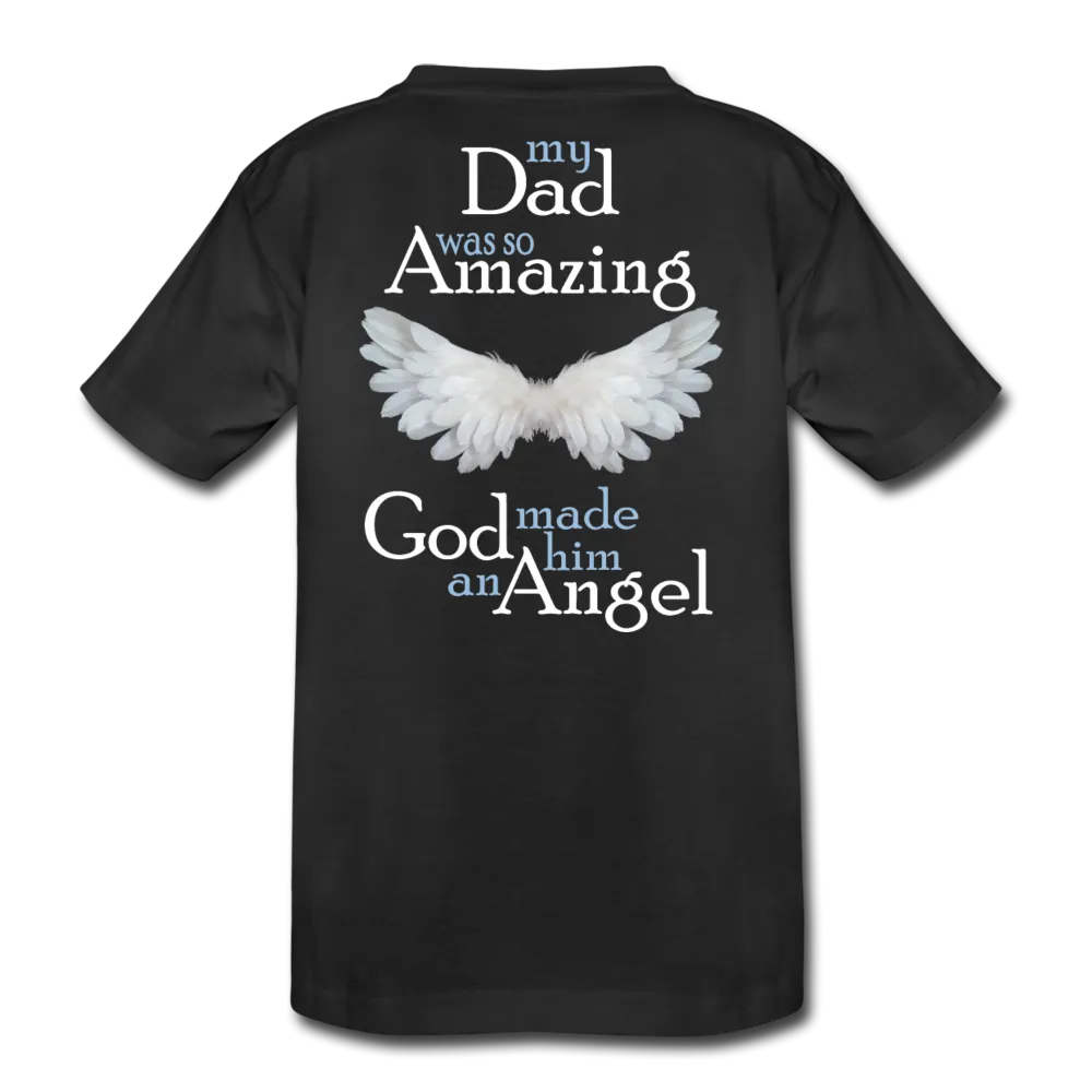 Dad Amazing Angel Kids' Premium T-Shirt (CK1381)