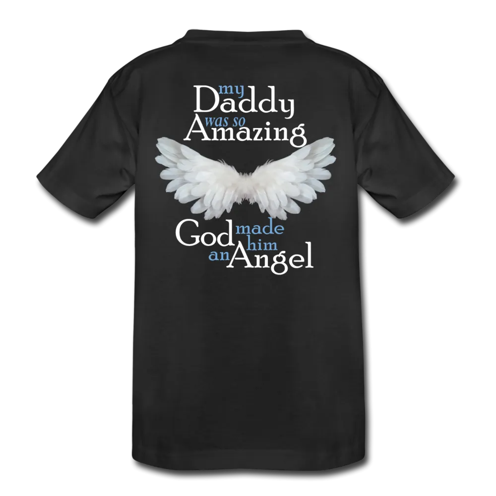 Daddy Amazing Angel Kids' Premium T-Shirt (CK1381)