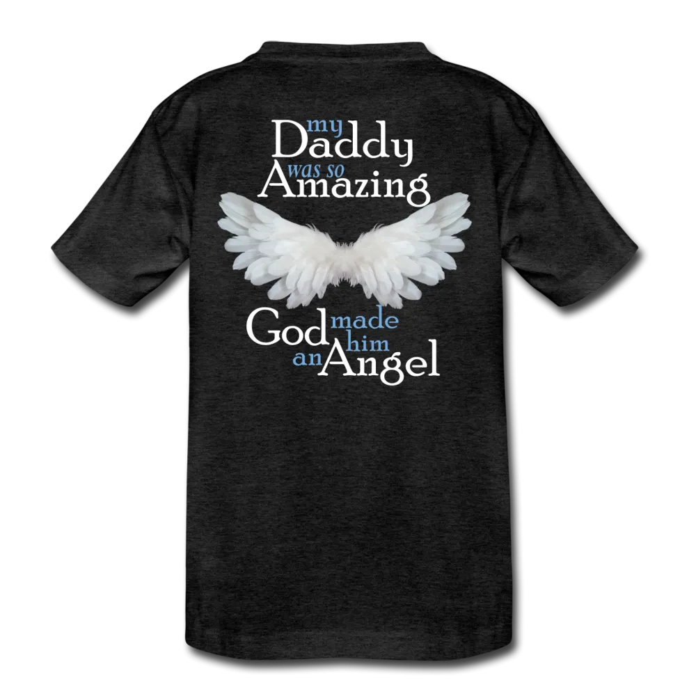 Daddy Amazing Angel Kids' Premium T-Shirt (CK1381)