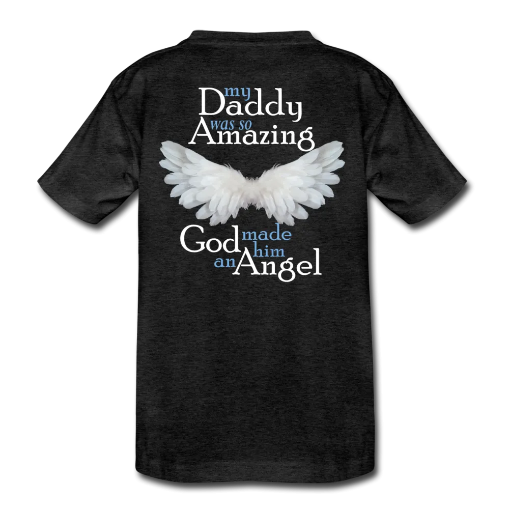 Daddy Amazing Angel Kids' Premium T-Shirt (CK1381)
