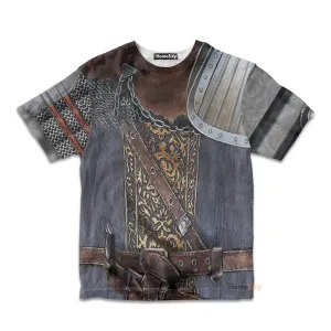 Dark Souls Chosen Undead Custom Cosplay Costume Kid Tshirt QT204269Hf