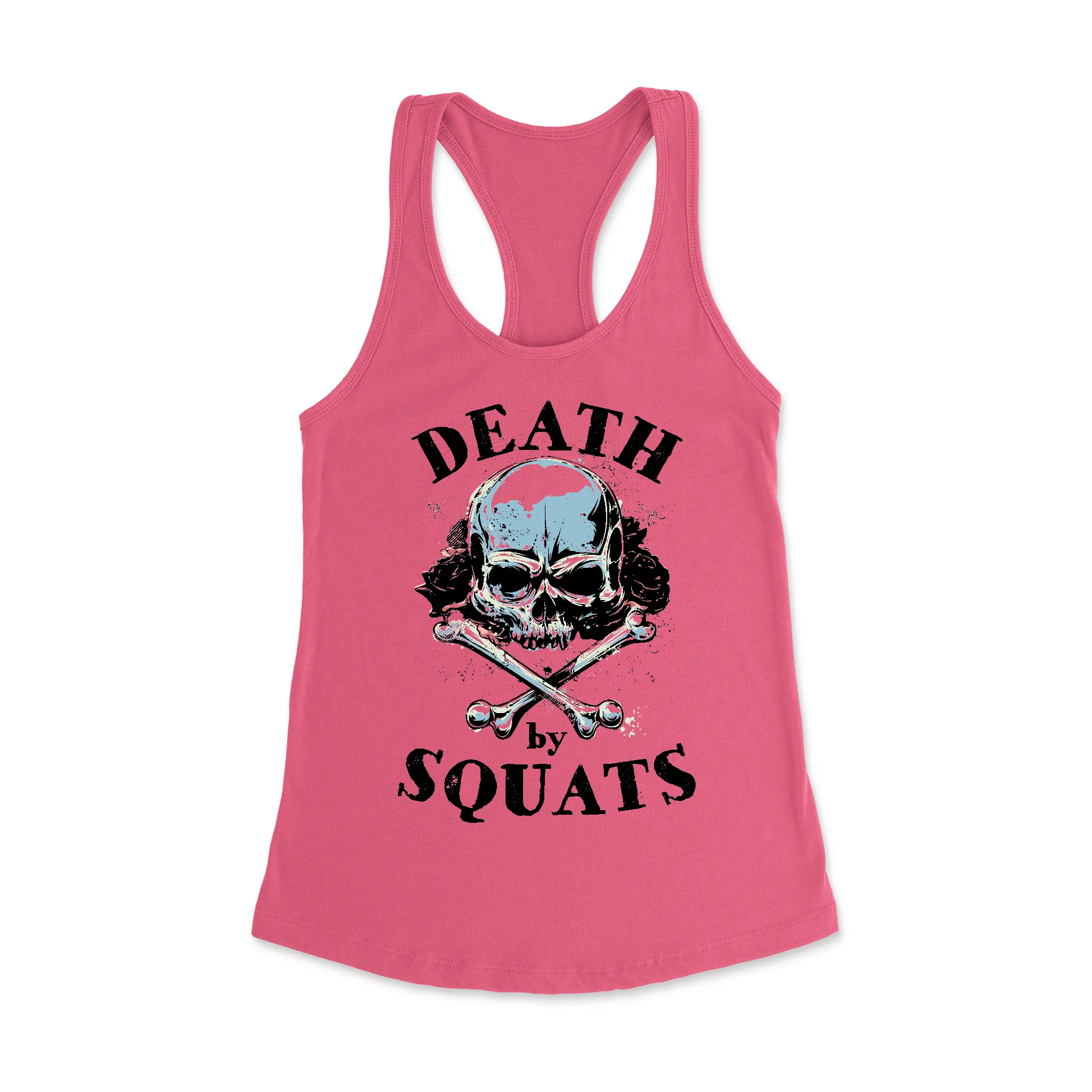 Death by Squat Racerback Tank Top