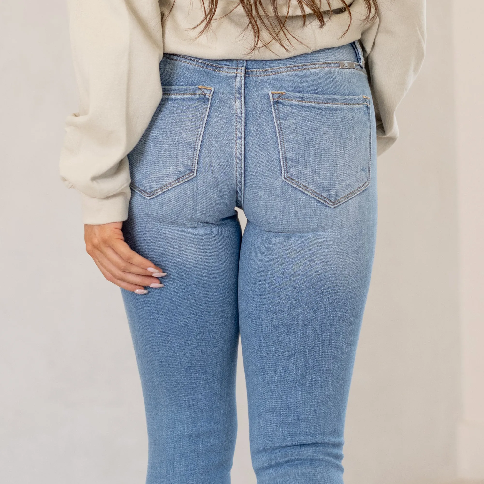 Delilah High Rise Ankle Skinny